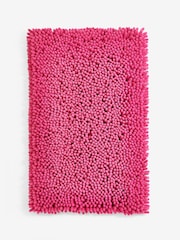 Hot Pink Super Plush Bath Bobble Mat - Image 3 of 5