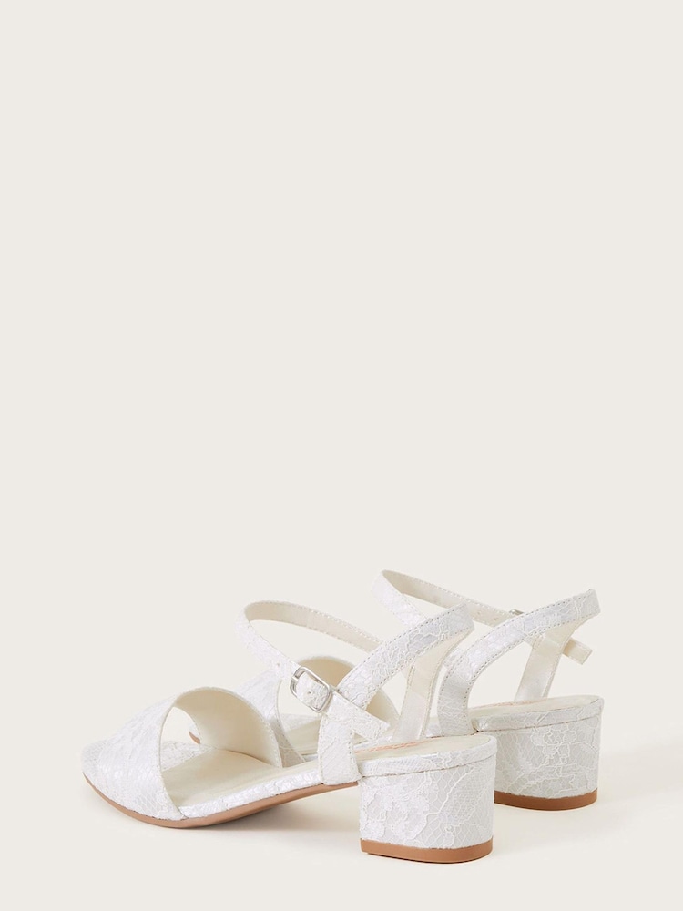 Monsoon Natural Lacey Strom Sandals - Image 2 of 2 Monsoon Natural Lacey Strom Sandals - Image 2 of 2
