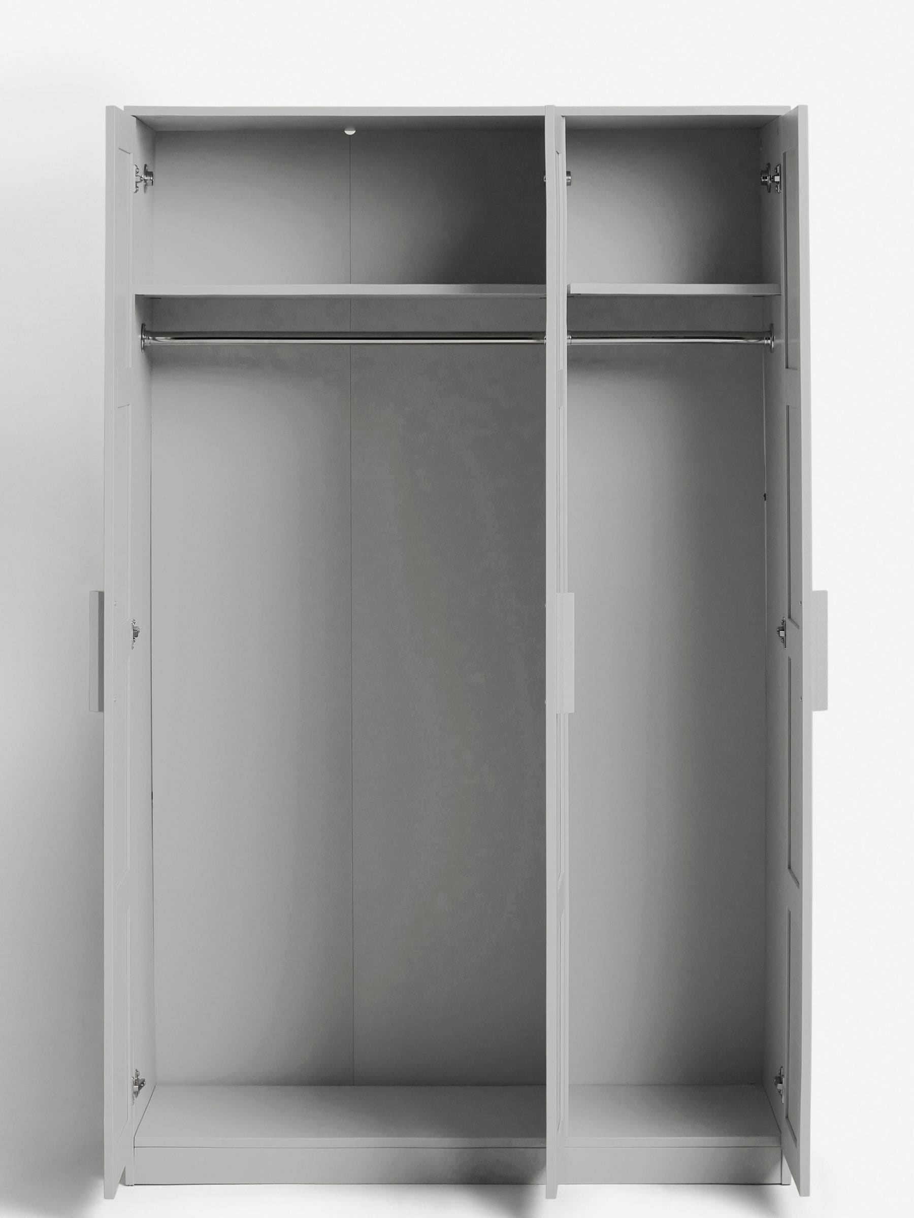 Buy Grey Flynn Paint Effect Triple Wardrobe from the Next UK