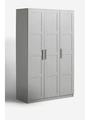 Grey Flynn Triple Wardrobe - Image 7 of 10