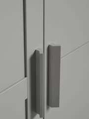 Grey Flynn Triple Wardrobe - Image 8 of 10