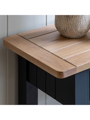 Gallery Home Meteor Navy Leroy 2 Drawer Console - Image 2 of 7
