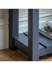 Gallery Home Meteor Navy Leroy 2 Drawer Console - Image 3 of 7