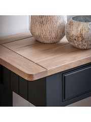 Gallery Home Meteor Navy Leroy 2 Drawer Console - Image 5 of 7