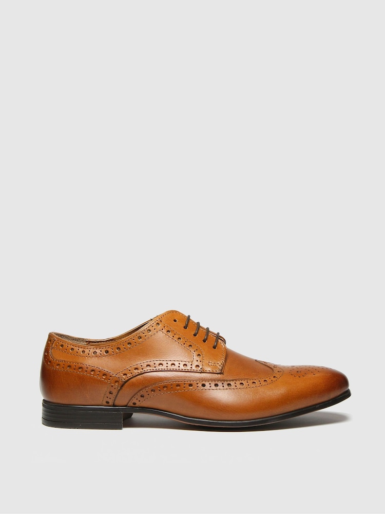 Rumenorjavi brogue čevlji Schuh Rowen - Slika 4 iz 4