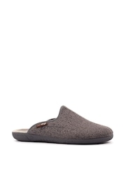 Lazy Dogz Grey Paul Mule Slippers - Image 2 of 5