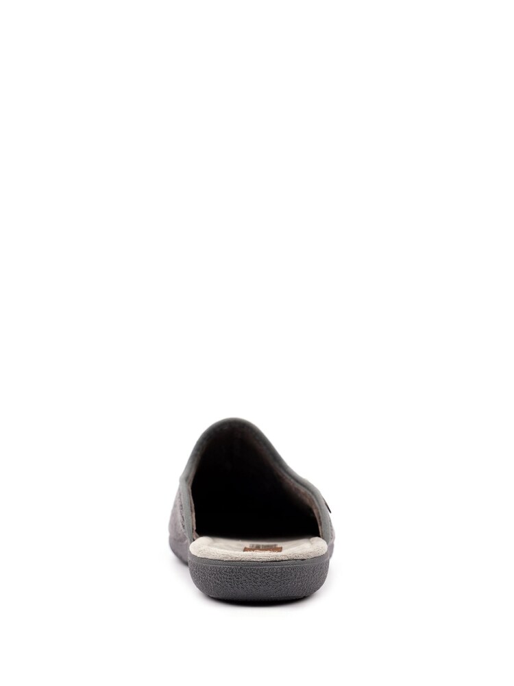 Lazy Dogz Grey Paul Mule Slippers - Image 5 of 5 Lazy Dogz Grey Paul Mule Slippers - Image 5 of 5