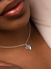 посеребренный - Caramel Jewellery London 'Cherish' Necklace - Изображение 2 из 7