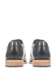 Pavers Wide Fit Leather Black Brogues - Image 3 of 5