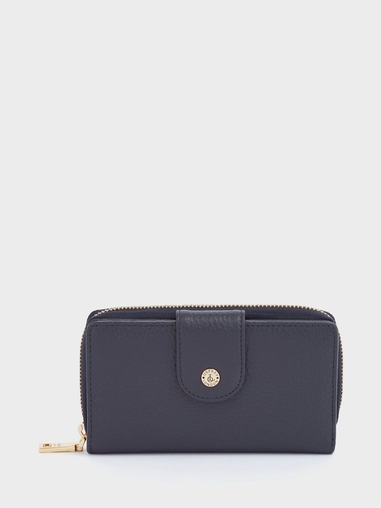 OSPREY LONDON Carla Leather RFID Zip-Round Purse - Image 1 of 1 OSPREY LONDON Carla Leather RFID Zip-Round Purse - Image 1 of 1