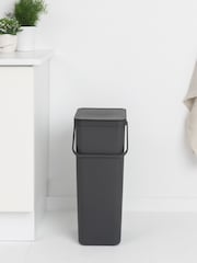 Brabantia Grey Sort & Go Recycle Bin 40L - Image 3 of 4