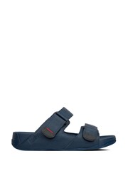 FitFlop Gogh Moc Leather Slides - Image 2 of 4