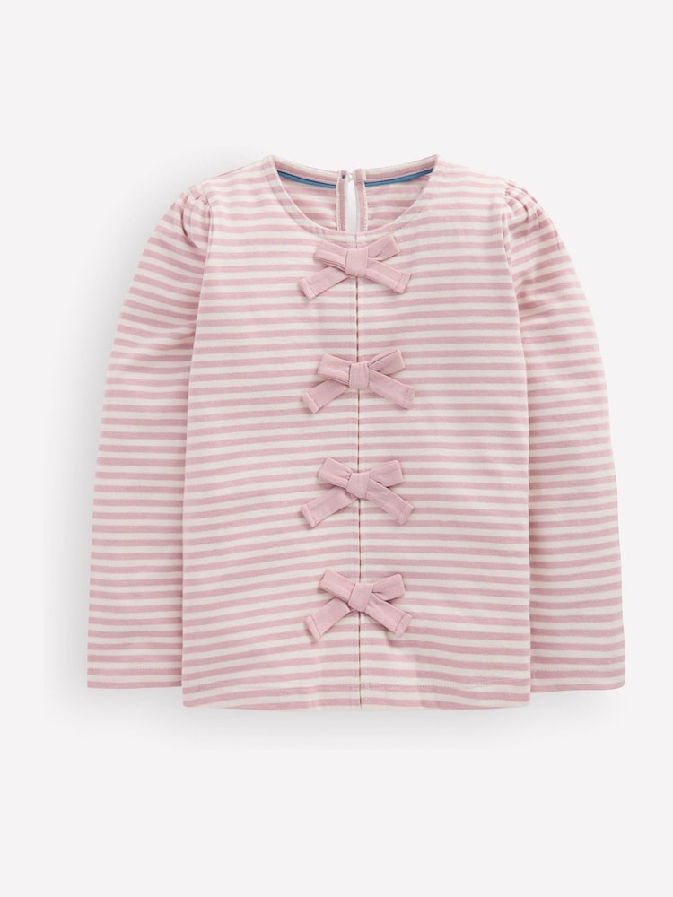 Boden Rib Bow Trim Top - Larawan 1 ng 3