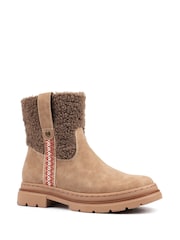 Lunar Brown Dawn Ankle Boots - Image 3 of 5