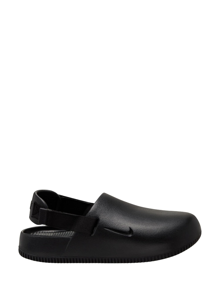 Nike Black Calm Mules Sliders - Image 1 of 9