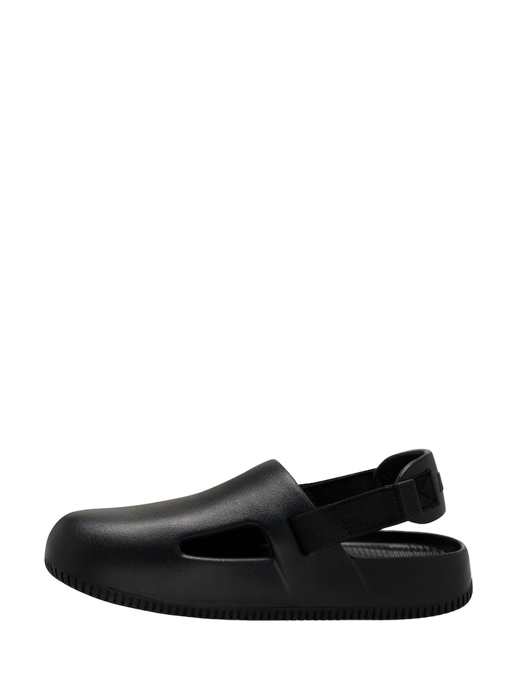 Nike Black Calm Mules Sliders - Image 2 of 9