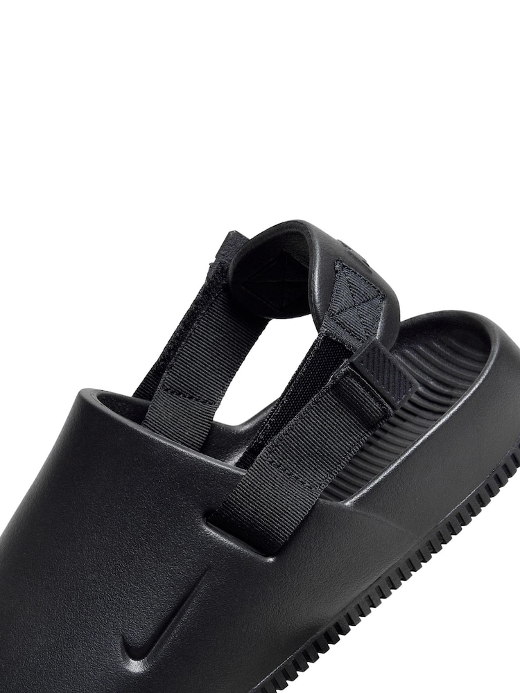 Nike Black Calm Mules Sliders - Image 9 of 9