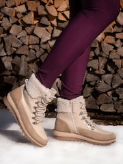 Lunar Brown Blake W/Proof Ankle Boots - Image 1 of 5