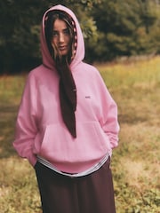self. Bright Pink Hoodie - Image 1 of 6