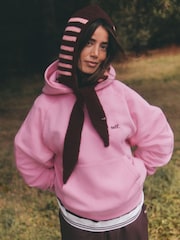 self. Bright Pink Hoodie - Image 2 of 6