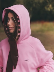 self. Bright Pink Hoodie - Image 5 of 6