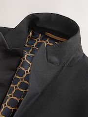 Itim - Regular Fit - Tuxedo Suit Jacket - Larawan 11 ng 11