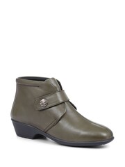 Pavers Wide Fit Leather Ladies Ankle Boots - Image 2 of 5