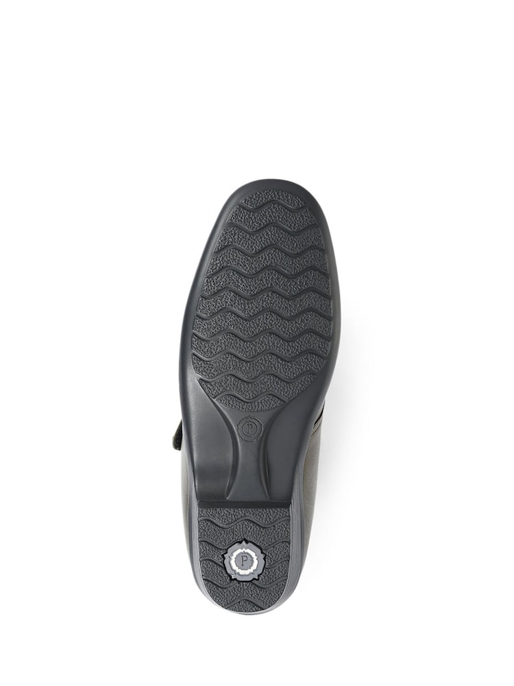 Pavers Wide Fit Leather Ladies Ankle Boots - Image 5 of 5
