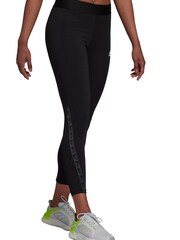 adidas Black D2M Motion 7/8 Leggings - Image 6 of 7