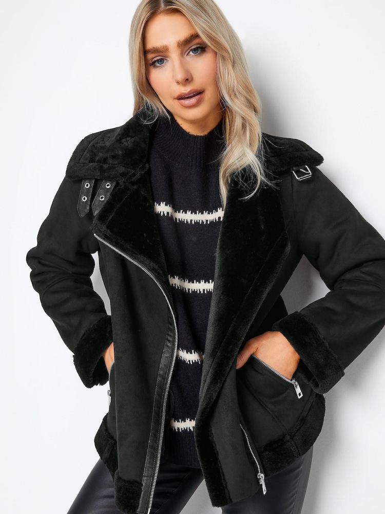 M&Co Black Aviator Jacket - Image 2 of 2