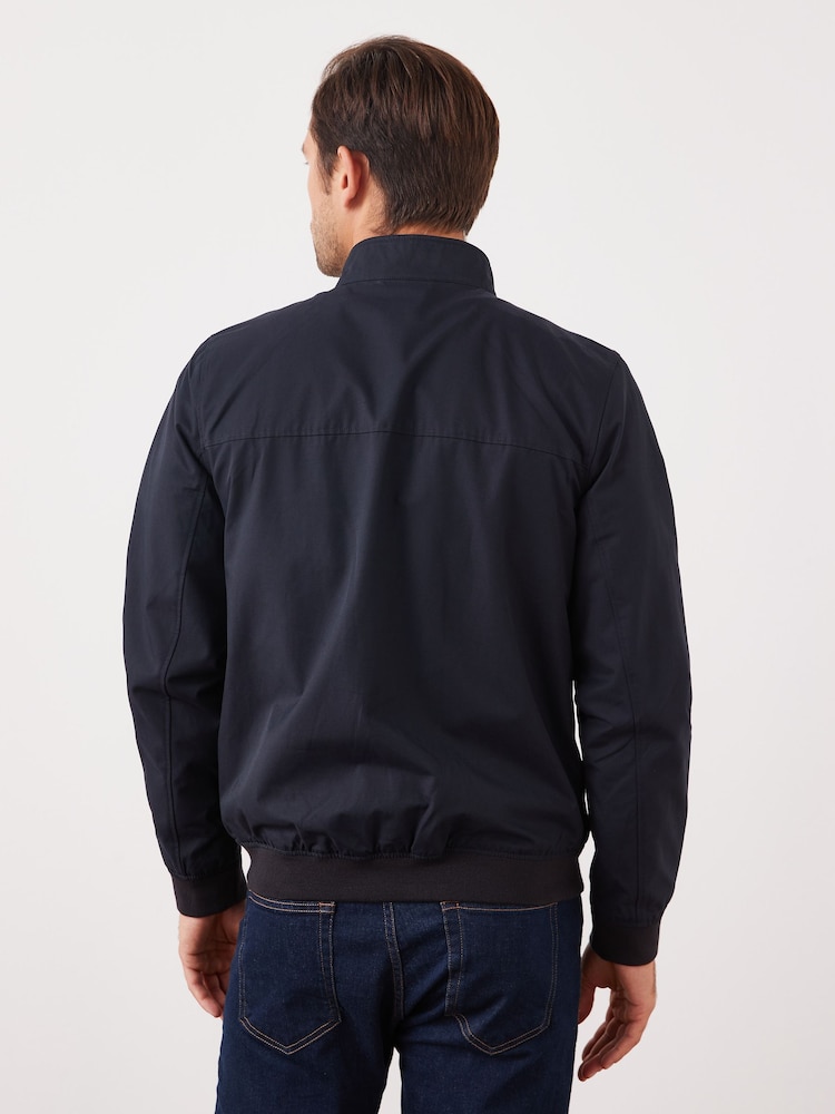 Bleu marine - Veste Harrington à doublure Imperméable À carreaux - Image 3 of 10