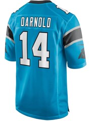Nike Blue NFL Carolina Panthers Game Alternate Jersey - Sam Darnold Youth - Image 3 of 3