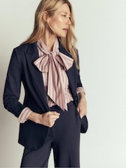 Boden Blue Stamford Ponte Blazer - Image 4 of 5