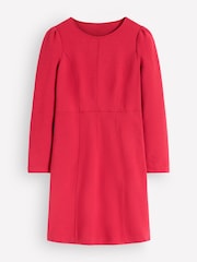 Boden Red Marla Cotton Blend Panel Dress - Image 4 of 4