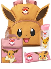 Vanilla Underground Brown Pokemon Eevie Pokemon Unisex Kids 4 Piece Back To School Set - Image 1 of 6