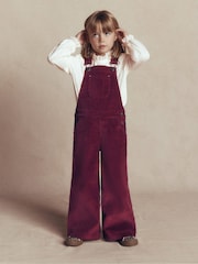 Violet - Salopetă din denim evazată Boden - Imaginea 1 din 5