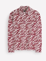 Brown Zebra Sienna - Camisa de algodão Boden - Imagem 1 de 1