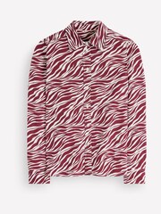 Boden Brown Zebra New Sienna Cotton Shirt - Image 4 of 4