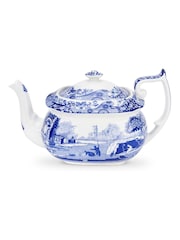 Blue Spode Blue Italian Teapot - Image 2 of 2