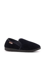 Lazy Dogz Blue Ryan Navy Slippers - Image 3 of 6