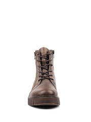 Lunar Brown Lunar Kelly Waterproof Ankle Boots - Image 4 of 5
