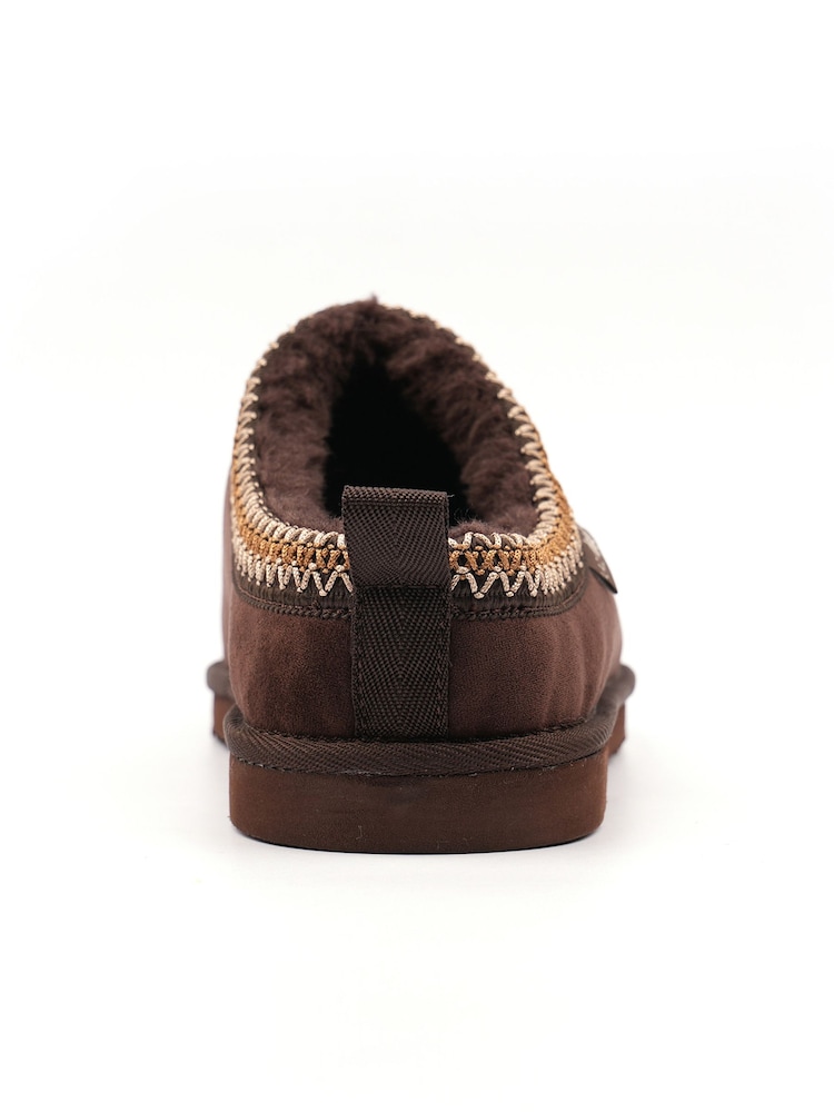 Lazy Dogz Brown Patrick Slippers - Image 5 of 5