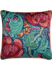 Laurence Llewelyn-Bowen Blue Down the Dilly Filled Cushion - Image 2 of 5