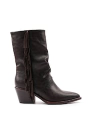 Lunar Brown Shyanne Long Boots - Image 5 of 8