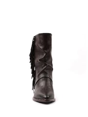 Lunar Brown Shyanne Long Boots - Image 7 of 8