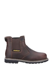 Caterpillar Powerplant Dealer Safety Brown Boots - Image 3 of 6