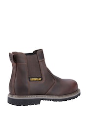 Caterpillar Powerplant Dealer Safety Brown Boots - Image 5 of 6