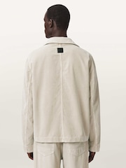 AllSaints Brown Mukesh Cord Shacket - Image 4 of 6