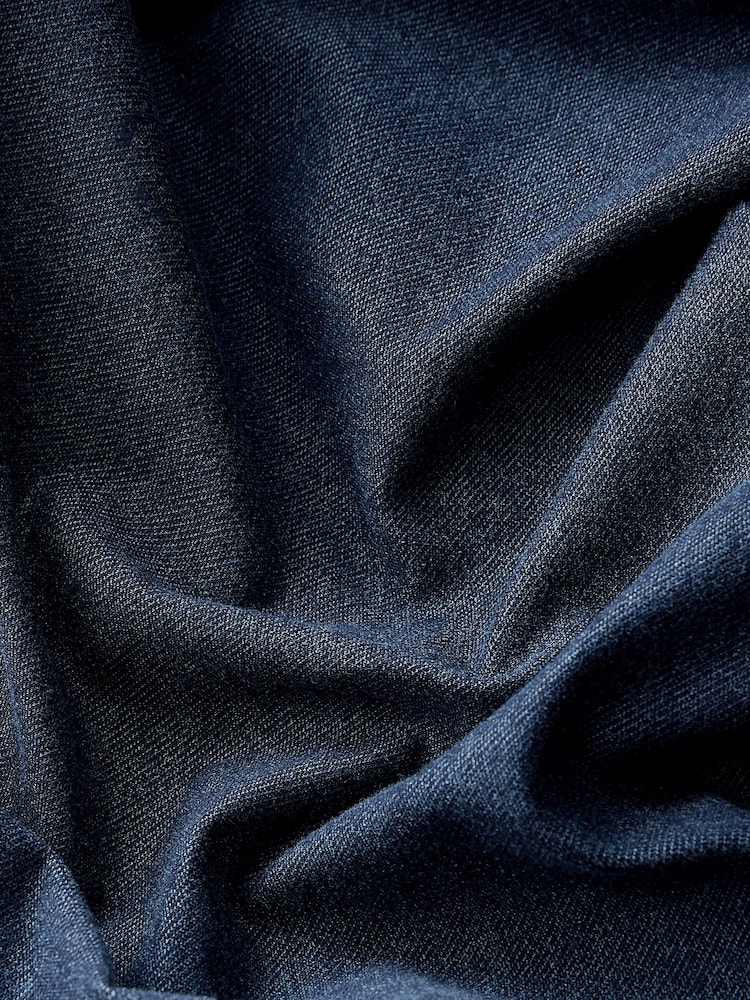 Blue Maternity Longline Belted Denim Dress - Image 6 of 6