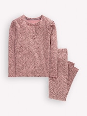 Boden Pink Snug Henley Pyjamas - Image 1 of 3